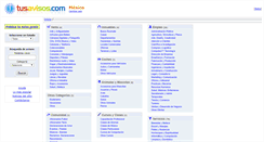Desktop Screenshot of mexico.tusavisos.com